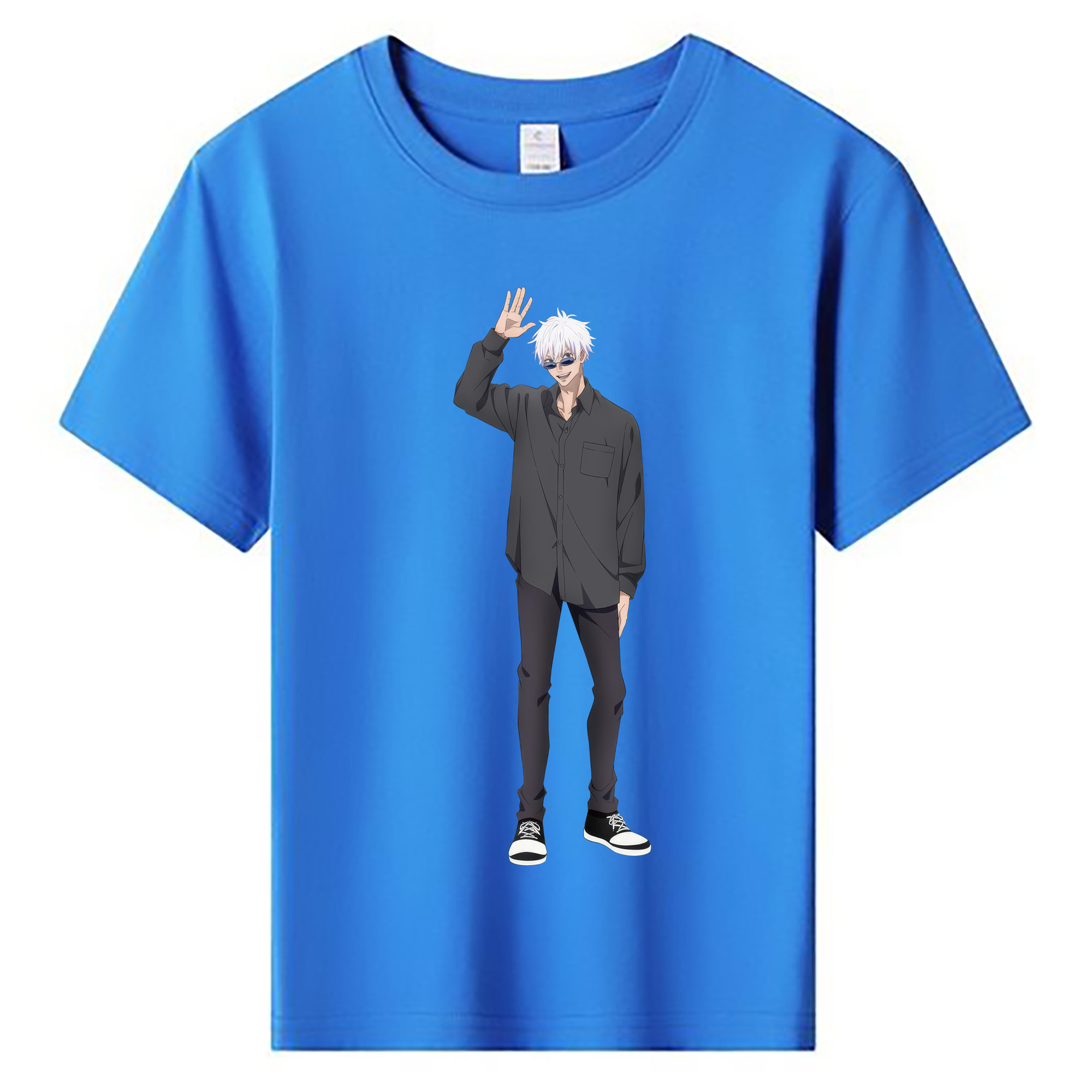 （画像用） 呪術廻戦 Jujutsu Kaisen 綿100％キッズTシャツ（フロントプリント）